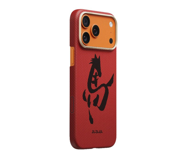 PITAKA Edge Case do iPhone 17 Pro Max Ink Horse Cinnabar - 1541641 - zdjęcie